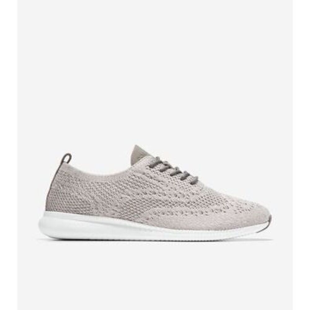 Cole Haan 2.ZERØGRAND Wingtip Oxfords- grey, size 8.5